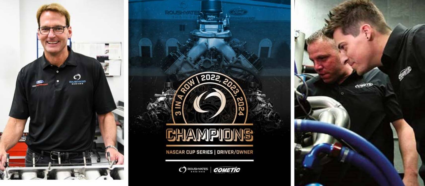 Roush Yates Engines & Cometic Gasket Renew Long-Standing Partnership